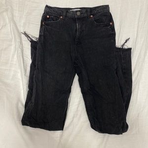 zara black jeans